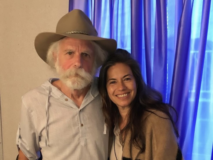 Natascha Münter y Bob Weir