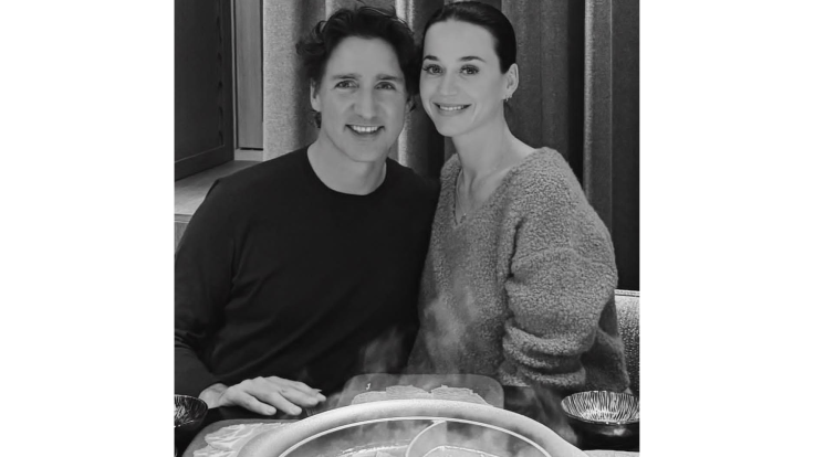 Katy Perry y Justin Trudeau