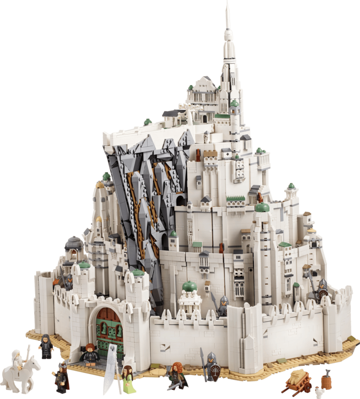 Lego presenta el épico set Minas Tirith de 8.278 piezas, uno de sus