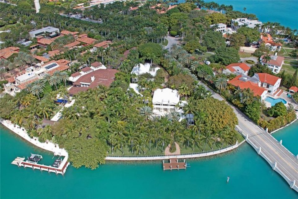 La casa de Diddy en Star Island, Miami