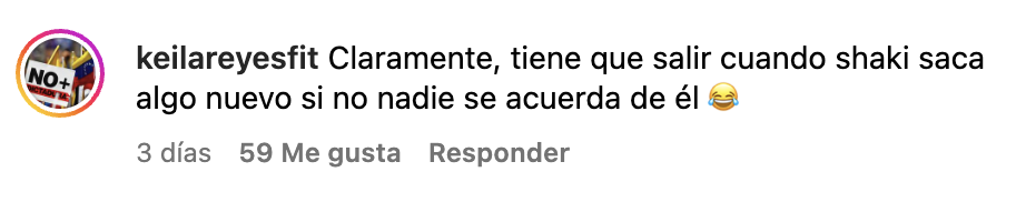 Comentarios en la publicacin de Gerard Piqu