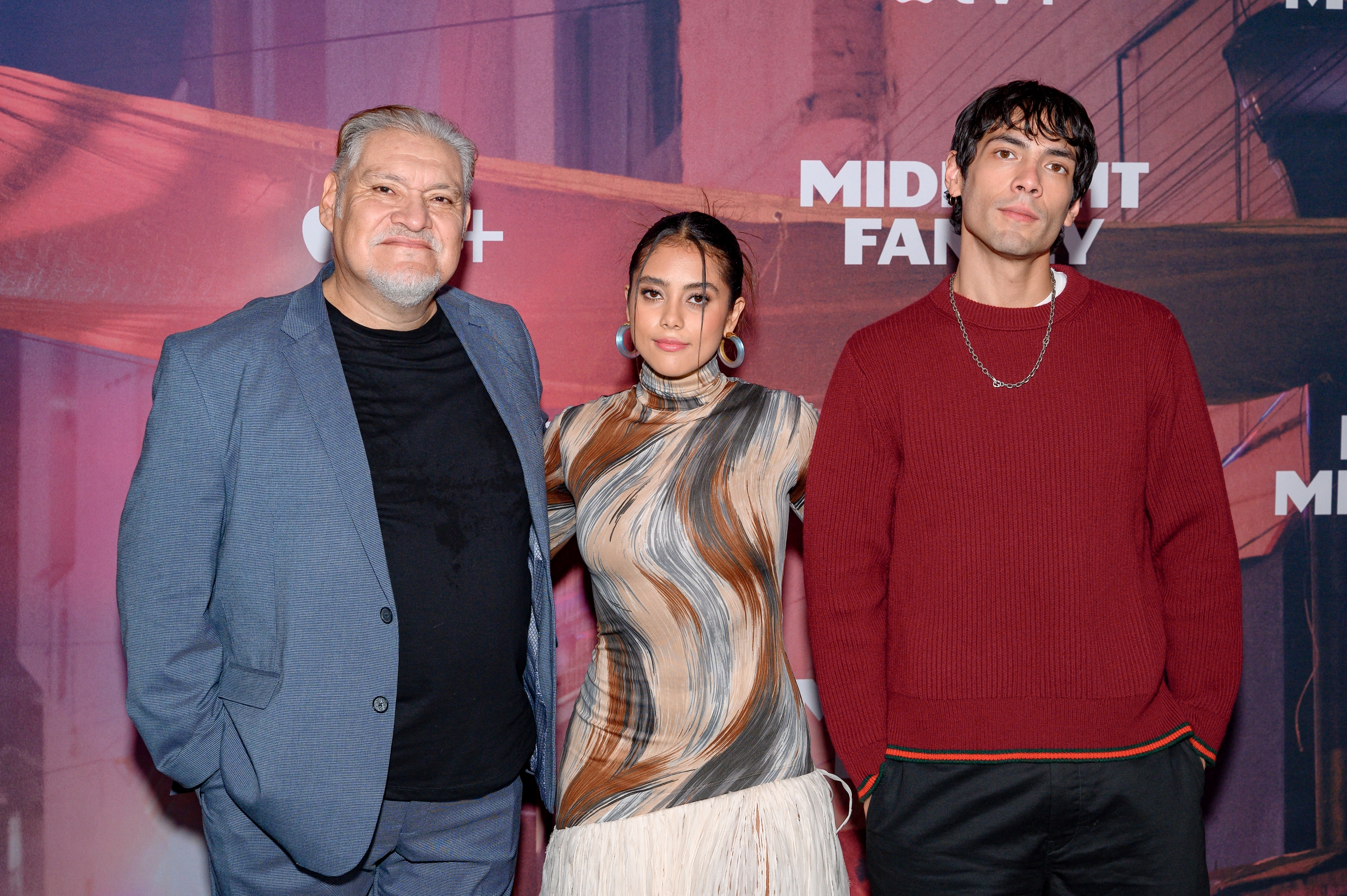 Joaqun Coso, Renata Vaca y Diego Calva, Familia de Medianoche