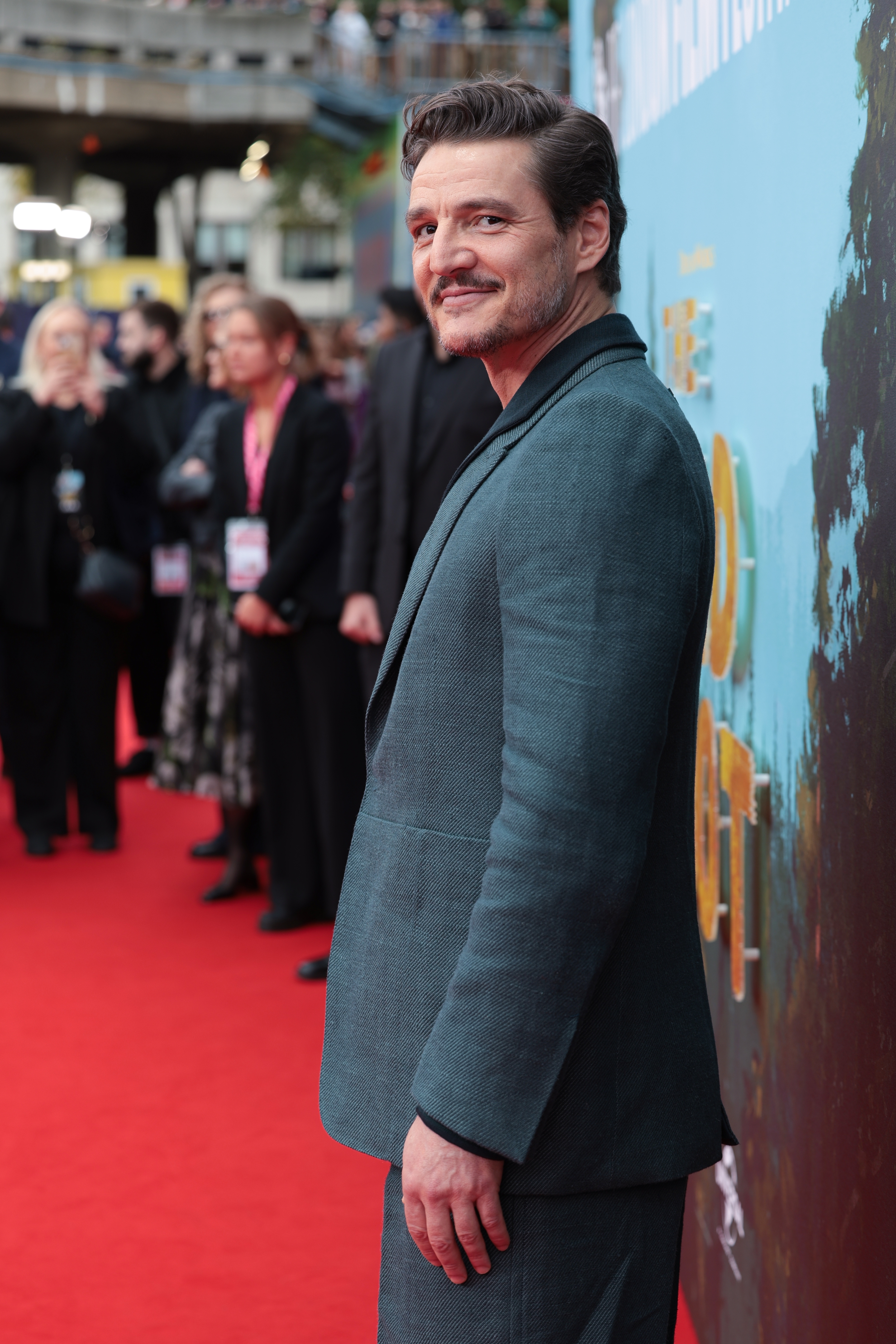 Pedro Pascal en la gala de Wild Robot FilmFestival Londres