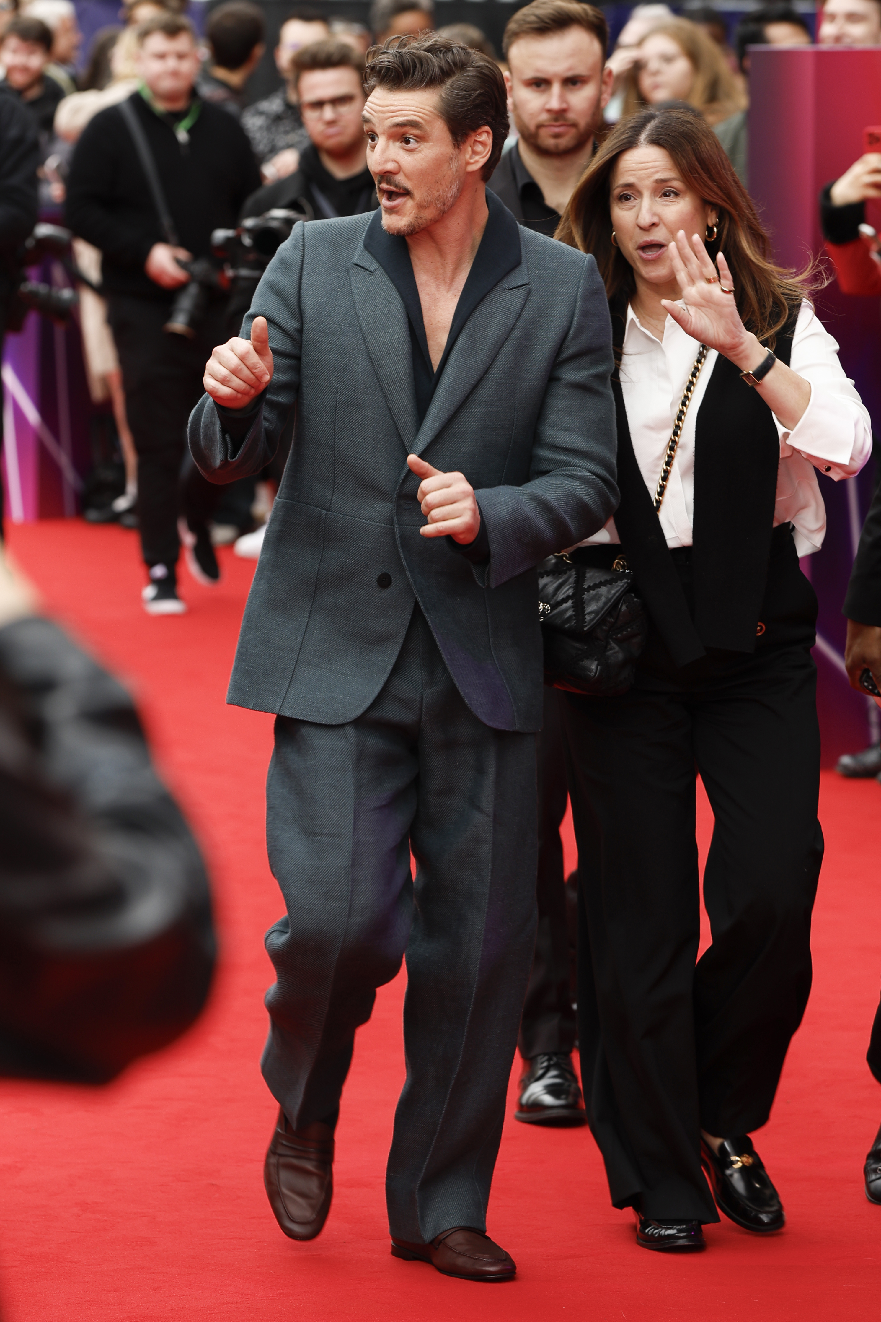 Pedro Pascal en la gala de Wild Robot FilmFestival Londres