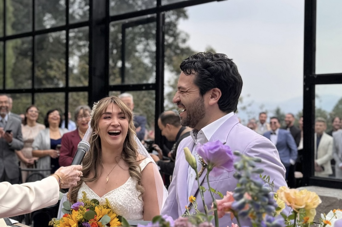 As fue la boda de Daniela Lujn y Mario Monroy