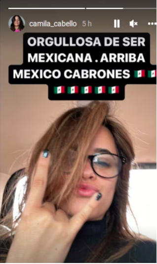 Camila Cabello celebra la Independencia de México