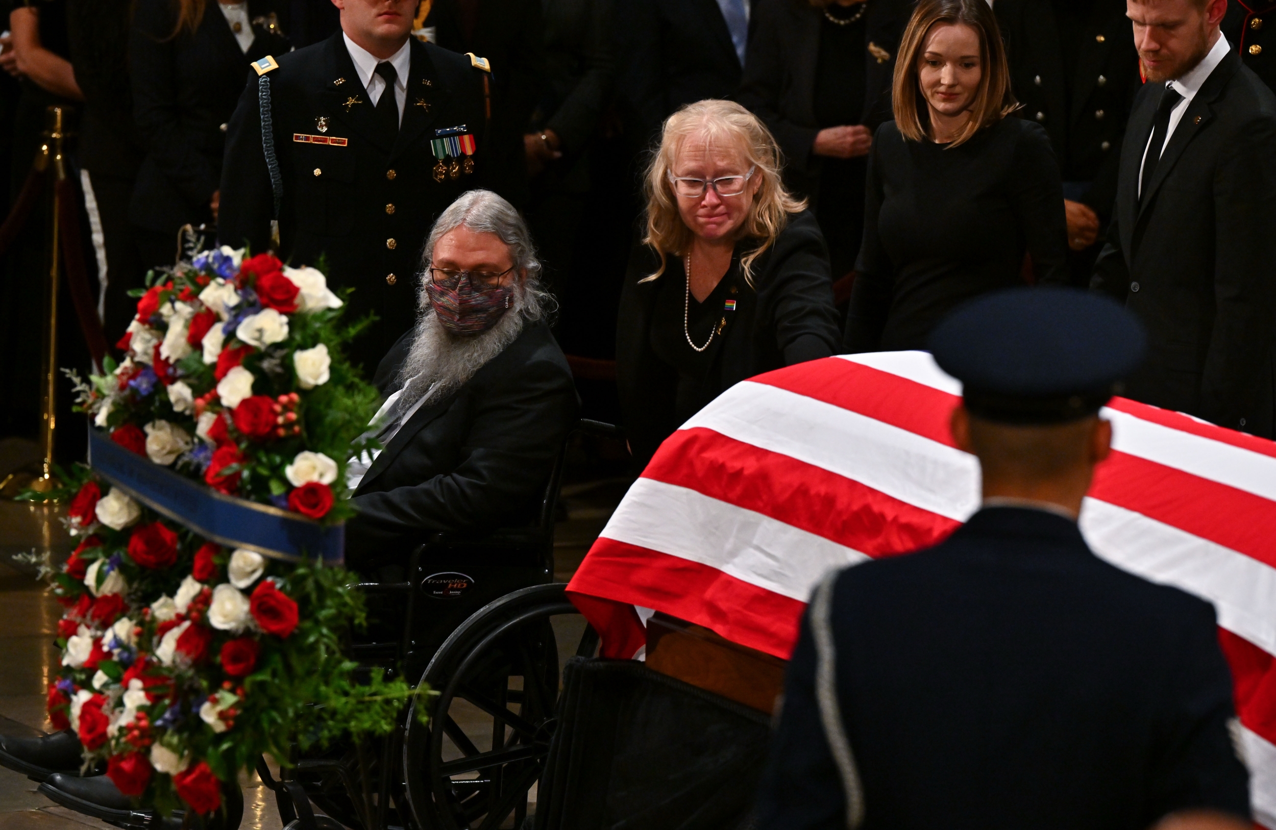 Amy Carter y Jimmy Carter funeral