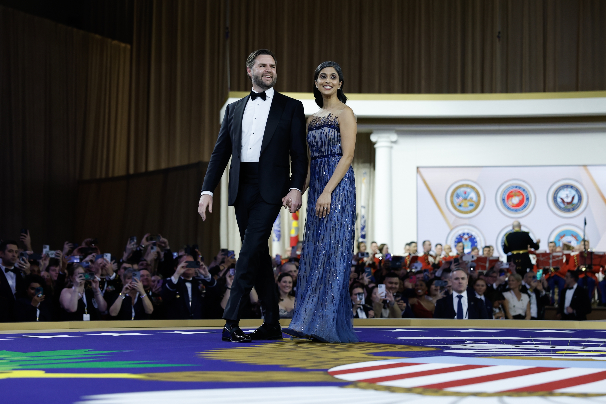 Galas de inauguracin de Trump la moda 