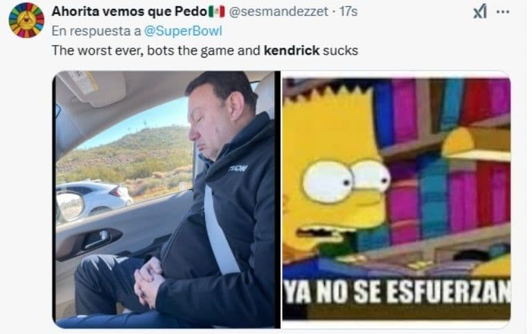 Meme de Super Bowl 2025