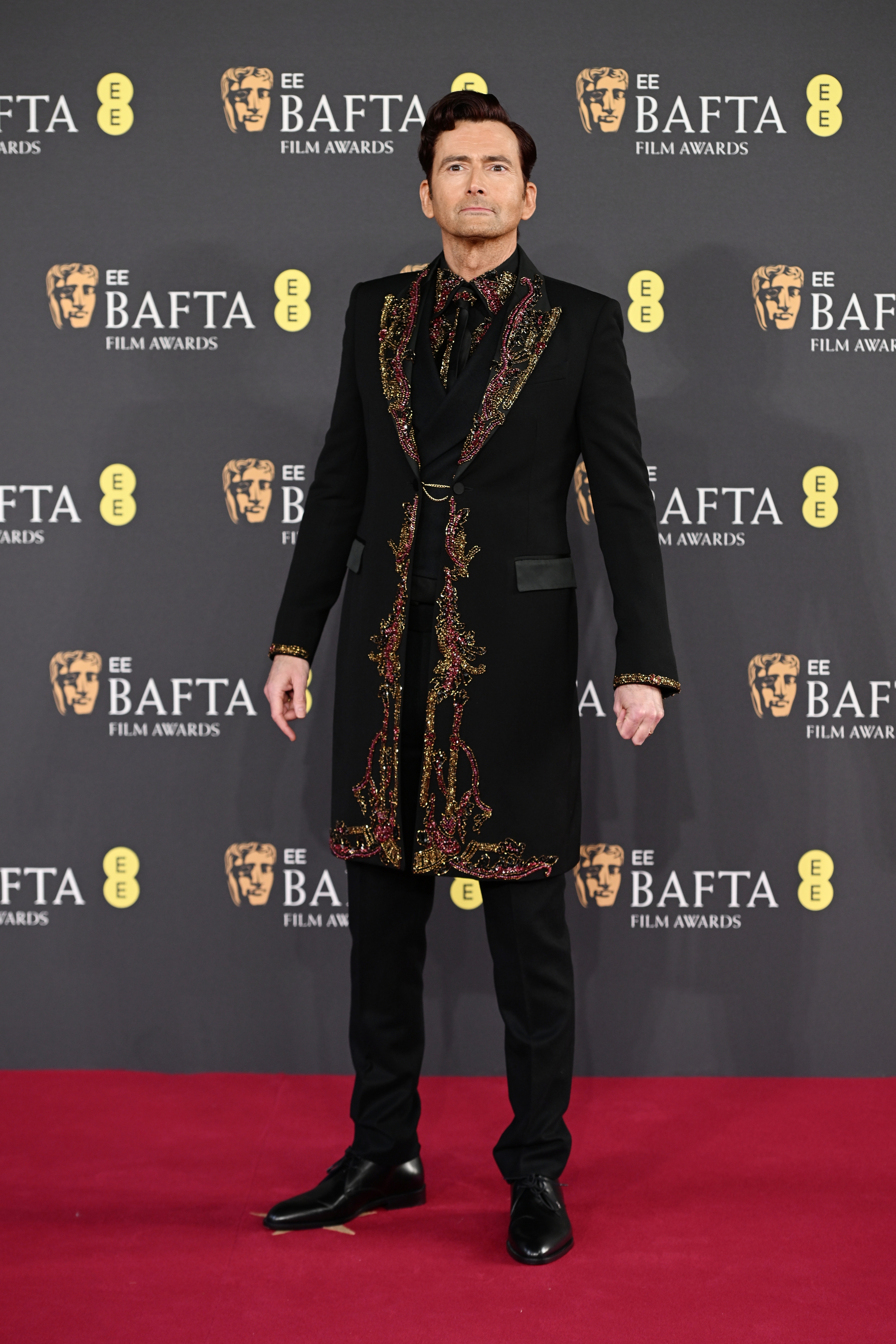 Alfombra roja premios BAFTA de 2025 en Londres