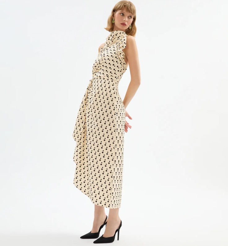 Vestido de lunares Charlotte de DELPHINE
