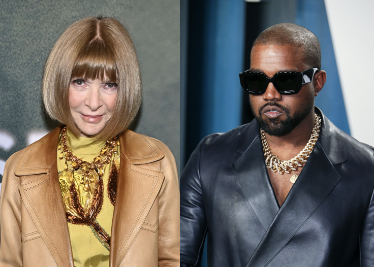 Anna Wintour y Kanye West