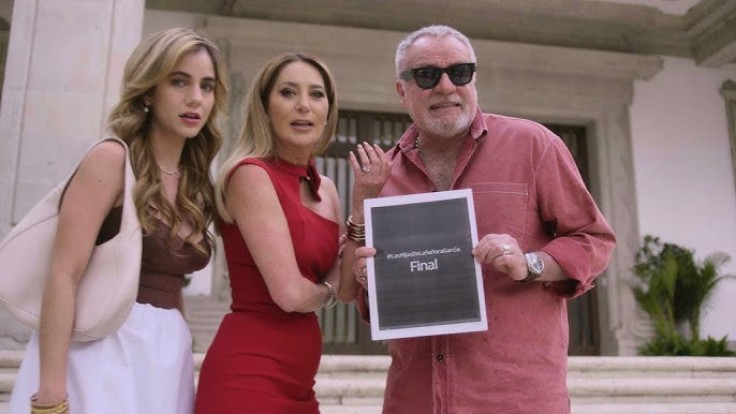 El Guero Castro con Ela Velden y Geraldine Bazán