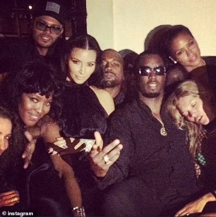 Naomi Campbell, Kim Kardashian, Kanye West, Sean 'Diddy' Combs, Cassie