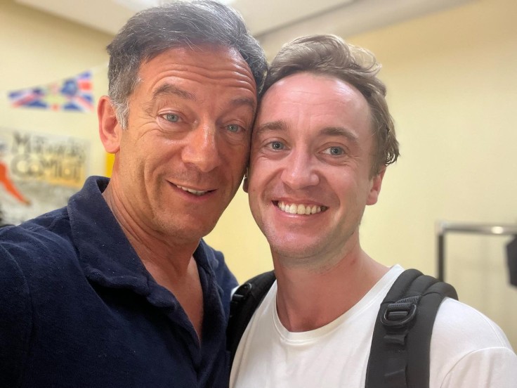 Jason Isaacs y Tom Felton harry potter en Broadway
