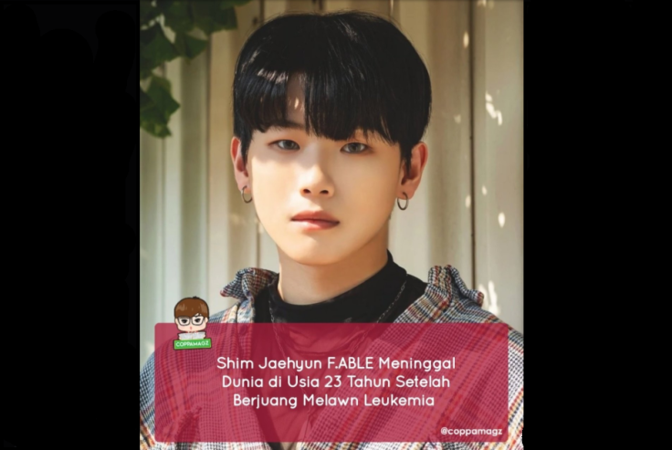 La estrella del K-Pop Jaehyun perdió la batalla contra la leucemia a los 23 años y es recordado con cariño