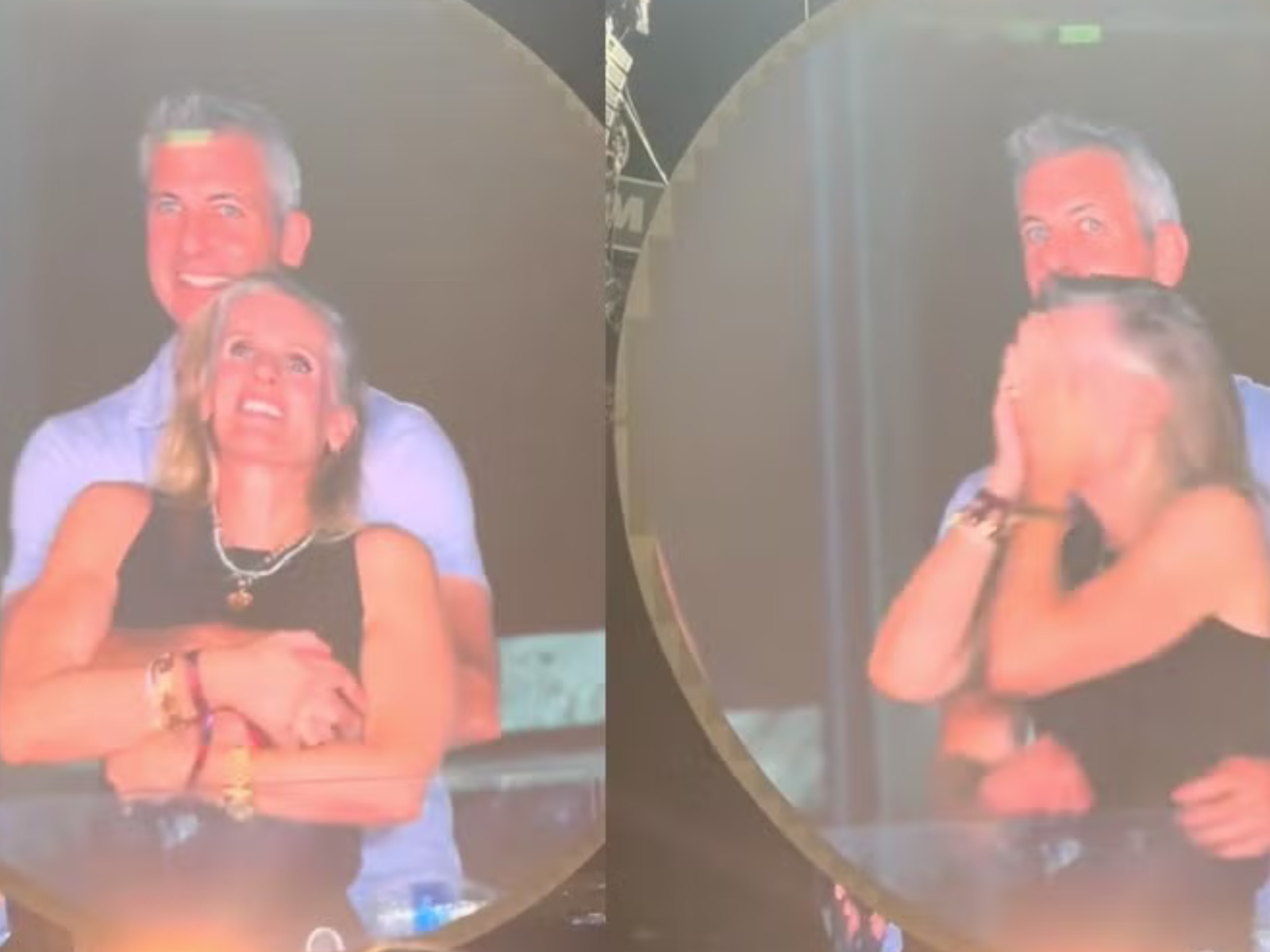 La 'kisscam' en el concierto de Coldplay en Boston delata infidelidad de un CEO millonario con su jefa de Recursos Humanos: La esposa ya reaccionó