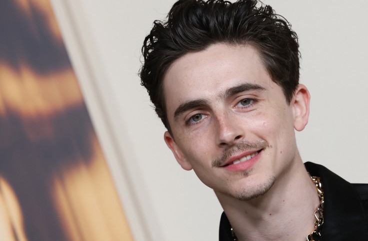 Timothée Chalamet beso Gywneth Paltrow película