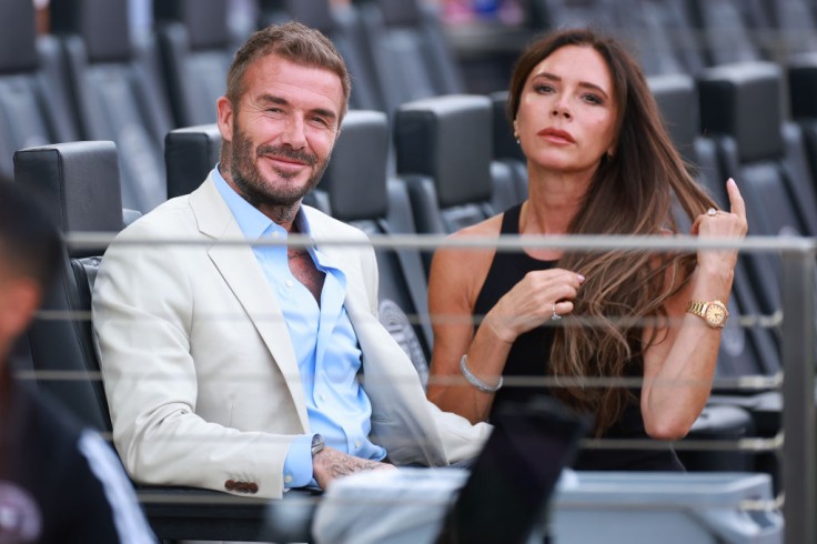 Victoria y David Beckham