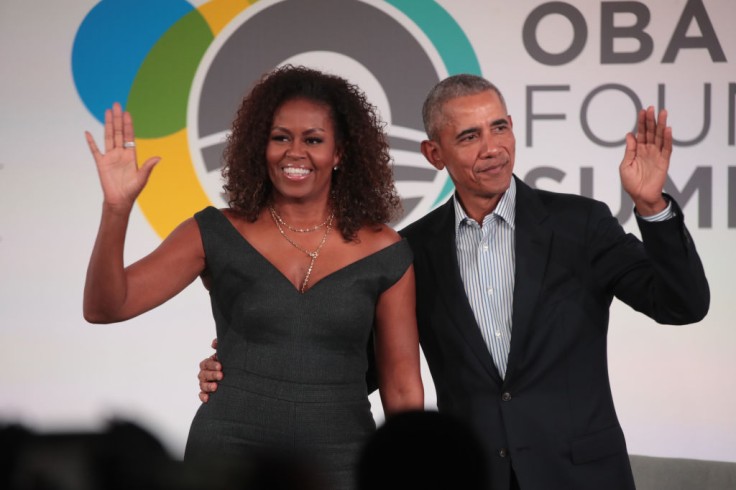 Michelle Obama y Barack Obama