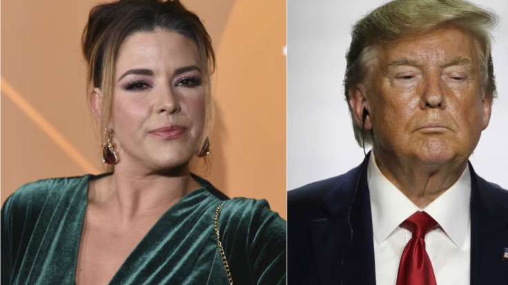 Alicia Machado apoya a Trump en operación contra Venezuela