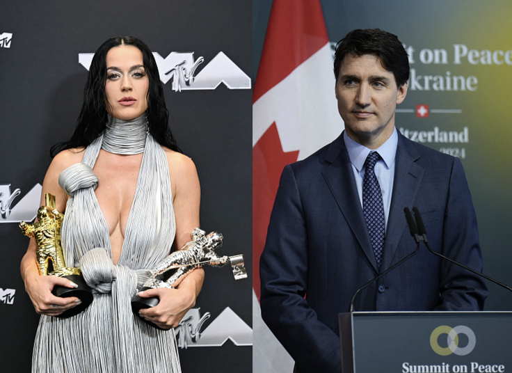 Katy Perry y Justin Trudeau