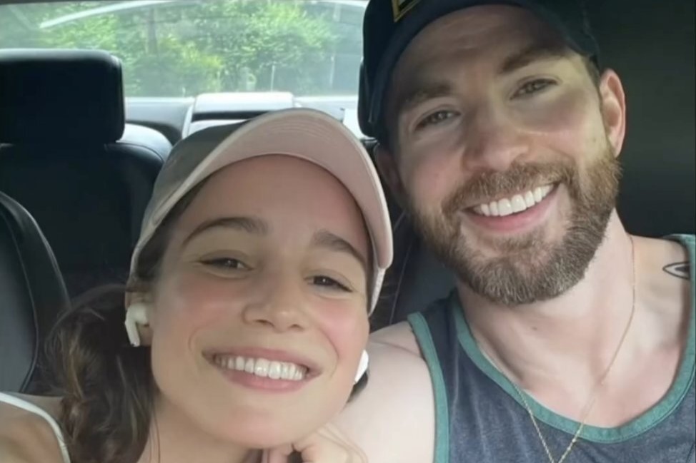 Chris Evans y Alba Baptista Chris Evans y Alba Baptista