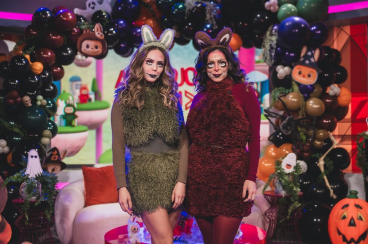 Jessica Carrillo y Lourdes Stephen Halloween Al Rojo vivo