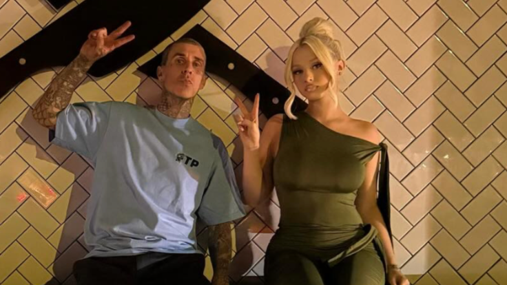 Travis y Alabama Barker