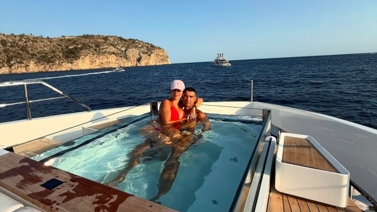 Georgina Rodríguez y Cristiano Ronaldo