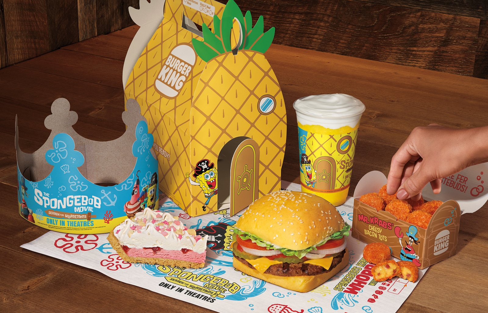 Burger King presenta el festín Fondo de Bikini antes del estreno de la  película 'Bob Esponja': conoce el nuevo menú, image size:1600x1600