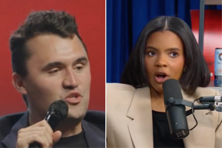 Charlie Kirk y Candace Owens