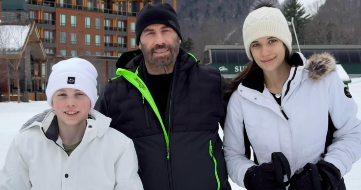 Ben Travolta con su familia